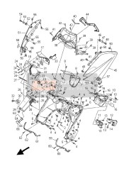 2PW2835100P3, Corps,  De Carenage, Yamaha, 0